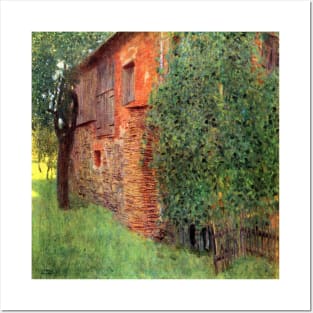 Farmhouse at Kammer by Gustav Klimt Posters and Art